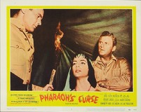 Pharaoh's Curse Wooden Framed Poster