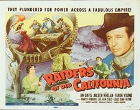 Raiders of Old California Poster with Hanger