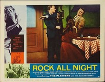 Rock All Night Metal Framed Poster