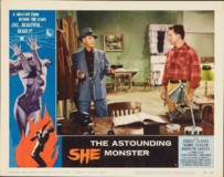 The Astounding She-Monster Metal Framed Poster