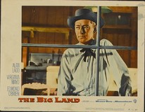 The Big Land Wooden Framed Poster