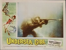Undersea Girl Metal Framed Poster