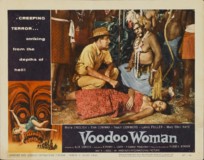Voodoo Woman Wooden Framed Poster