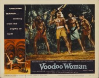 Voodoo Woman Wooden Framed Poster