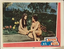 Adán y Eva Wooden Framed Poster