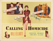 Calling Homicide Wooden Framed Poster
