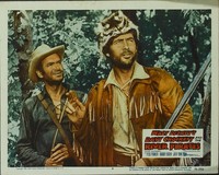 Davy Crockett and the River Pirates Wooden Framed Poster