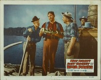 Davy Crockett and the River Pirates Poster with Hanger