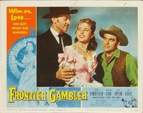 Frontier Gambler Wooden Framed Poster