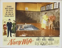 Navy Wife Wooden Framed Poster