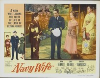 Navy Wife Wooden Framed Poster