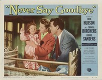 Never Say Goodbye Wooden Framed Poster