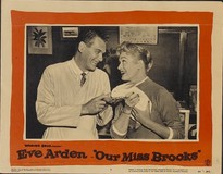 Our Miss Brooks Wooden Framed Poster