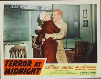 Terror at Midnight Canvas Poster
