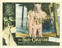 The She-Creature Wood Print
