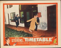 Time Table Wooden Framed Poster