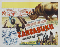 Zanzabuku Wooden Framed Poster