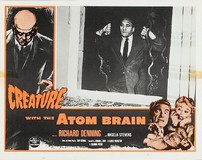 Creature with the Atom Brain Wooden Framed Poster