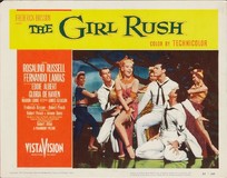 The Girl Rush Wooden Framed Poster