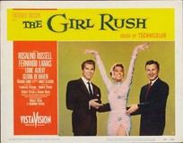 The Girl Rush Metal Framed Poster
