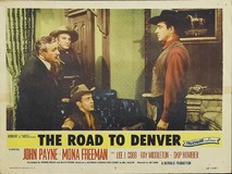 The Road to Denver Wooden Framed Poster