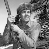 Davy Crockett, King of the Wild Frontier pillow