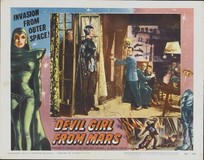 Devil Girl from Mars Wooden Framed Poster