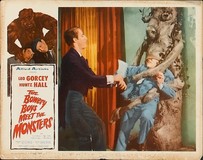 The Bowery Boys Meet the Monsters pillow