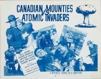 Canadian Mounties vs. Atomic Invaders Metal Framed Poster