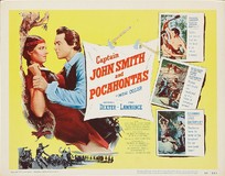 Captain John Smith and Pocahontas Metal Framed Poster