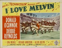I Love Melvin Wooden Framed Poster