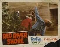 Red River Shore Canvas Poster