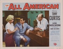 The All American Wooden Framed Poster
