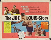 The Joe Louis Story Wooden Framed Poster