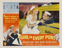 A Girl in Every Port Metal Framed Poster