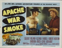 Apache War Smoke Metal Framed Poster