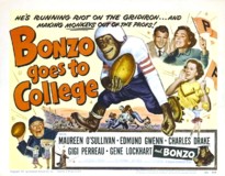 Bonzo Goes to College Canvas Poster