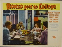 Bonzo Goes to College Poster with Hanger