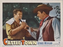 Cattle Town Metal Framed Poster
