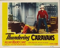 Thundering Caravans Poster with Hanger