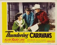 Thundering Caravans Metal Framed Poster