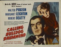 Calling Bulldog Drummond Wooden Framed Poster