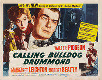 Calling Bulldog Drummond Metal Framed Poster