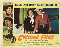 Cyclone Fury Wooden Framed Poster