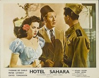 Hotel Sahara Wooden Framed Poster
