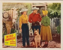 In Old Amarillo Wooden Framed Poster