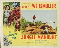 Jungle Manhunt Poster with Hanger