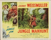 Jungle Manhunt Poster with Hanger