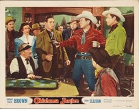 Oklahoma Justice Wooden Framed Poster