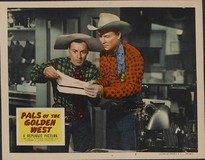 Pals of the Golden West Wooden Framed Poster